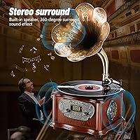 LuguLake TN03 Retro Turntable — image 6