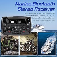 Citreal Marine Bluetooth Stereo Receiver — image 2