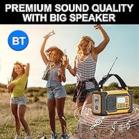 DexScout Crank Emergency Weather Radio 10000mAh — image 7
