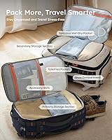 Tolaccea Carry on Travel Backpack 40L-50L for Men & Women — image 7