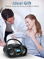 Greadio CD-X9B Boombox Bluetooth CD Player — image 8