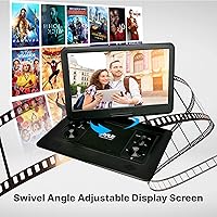 Pyle PDV177BK Portable DVD Player 17.9″ HD — image 7