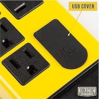 Cablectric Heavy Duty Power Strip Surge Protector 8 Outlets 6 ft Extension Cord — image 7