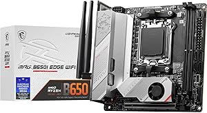 MSI MPG B650I EDGE WIFI AMD AM5 M-ITX Motherboard Review
