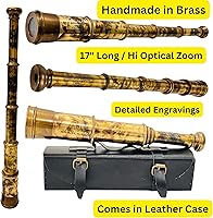 Aladean East India Company Brass Telescope 17-inch — image 2