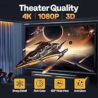 VIVOHOME 84-Inch Motorized Projector Screen — image 3