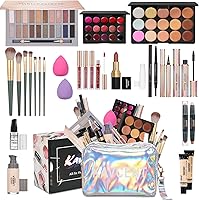 KAVCENT Makeup Kit for Women - 20 Color Eyeshadow, Lipstick Palette, Foundation, Concealer & More — image 1