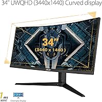 ASUS TUF VG34VQL1B 34-Inch Curved Gaming Monitor — image 2