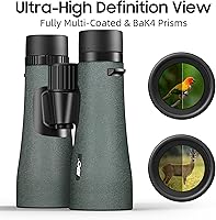 IBQ 12x50 UHD Binoculars with Phone Adapter — image 2