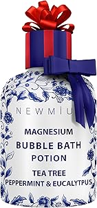 New Miuz Magnesium Bubble Bath - Tea Tree Peppermint Eucalyptus, 10.93oz Review