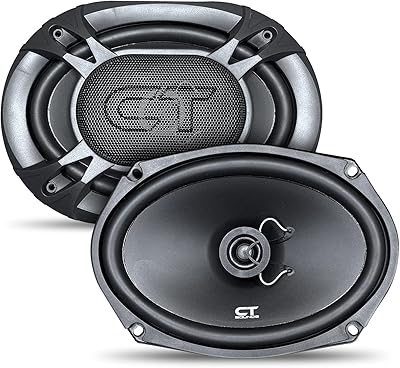 CT Sounds BIO-6X9-COX 6x9 Inch Coaxial Car Speakers