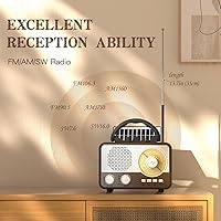 Caulikine ZS-02 Retro Bluetooth Radio — image 2