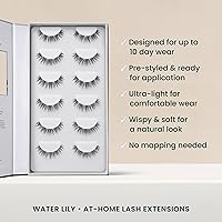 FlutterHabit Water Lily Lash Clusters for Women, 6 Sets — image 5