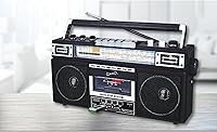 Supersonic SC-3201BT 4 Band Radio & Cassette Player Boombox — image 2