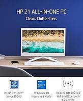 HP 21 All-in-One PC, Intel Pentium Silver J5040, 4GB RAM, 128GB SSD — image 2