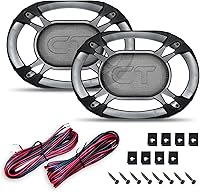 CT Sounds BIO-6X9-COX 6x9 Inch Coaxial Car Speakers — image 6