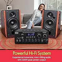 Pyle PDA69BU Stereo Amplifier with Bluetooth — image 6