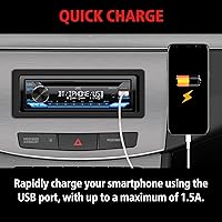 JVC KD-SR87BT Bluetooth CD Car Stereo — image 4