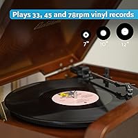 Electrohome Kingston 7-in-1 Vinyl Record Player RR75 — image 2