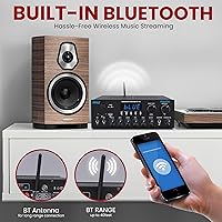 Pyle PDA99BU Wireless Bluetooth Streaming Amplifier — image 5