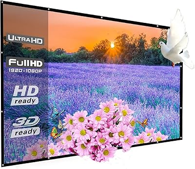 WRLSUN 180 Inch Outdoor Projector Screen