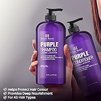 Botanic Hearth Purple Shampoo and Conditioner Set 16 Fl Oz — image 4