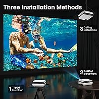 HAPPRUN H1 Native 1080P Bluetooth Projector — image 9