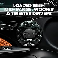 BOSS Audio Systems CH6530B 6.5 Inch 3-Way Coaxial Car Door Speakers — image 2