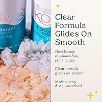 Kopari Aluminum Free Coconut Deodorant, Charcoal 2 Pack — image 3