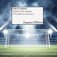 NIERBO 250-inch Projector Screen — image 2