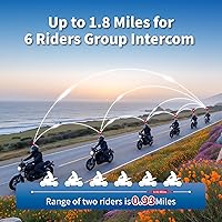 BIKECOMM BK-S2 Motorcycle Bluetooth Intercom Headset — image 3