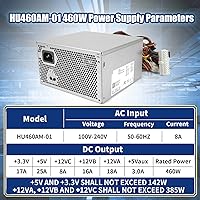 TEPU HU460AM-01 460W Power Supply — image 6