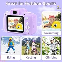 FKATEEN Kids Waterproof Camera 12MP 1080P — image 5