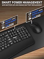 RECCAZR Wireless Keyboard and Mouse Combo — image 7