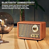 Victrola Willow Retro Wood Bluetooth Radio — image 3