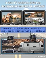 DOUXURY FHD 1080P Wireless RV Backup Camera System — image 3