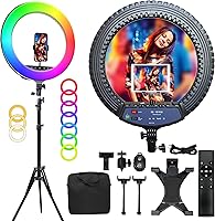 OVEHEL HQ-18 18-inch RGB Ring Light Kit — image 1