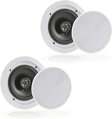 Pyle PDICBT652RD Bluetooth In-Wall/In-Ceiling Speaker System