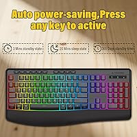 E-YOOSO K787 Bluetooth Backlit Gaming Keyboard — image 4