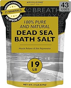 Aromasong Dead Sea Salt 19 Lbs Fine Grain Bulk Review