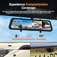 UZIVO U24 Mirror Dash Cam — image 2