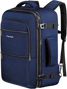 Vancropak 45L Expandable Carry On Backpack Review