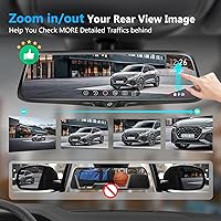 PORMIDO D80 2K Rear View Mirror Dash Cam — image 4