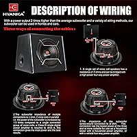 H YANKA BSC-12-2 12-Inch Subwoofer — image 4