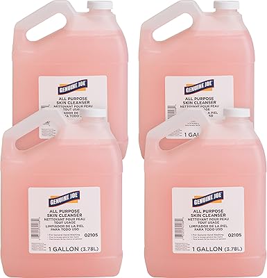 Genuine Joe Hand Soap Lotion Dispenser Refill 1Gal Pink 4/CT