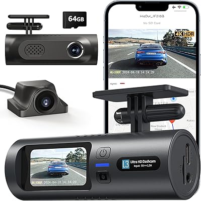 Kolvt L3 4K Dual Dash Cam