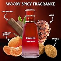 NovoGlow Firenight Eau De Parfum for Men 3.4oz — image 4