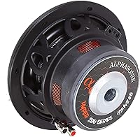 Alphasonik HSW208 Hyper 200 Series 8″ 600W Subwoofer — image 4