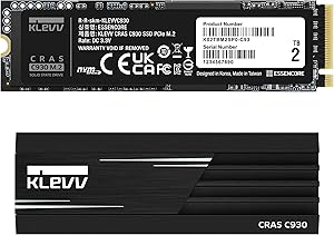 KLEVV CRAS C930 2TB NVMe PCIe Gen4x4 SSD