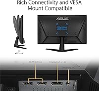 ASUS TUF Gaming VG249Q1A 23.8-inch 1080p Monitor — image 5